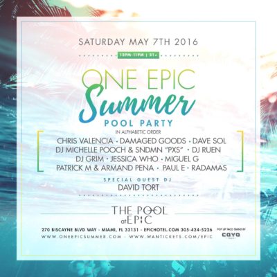 One Epic Summer at Epic Hotel